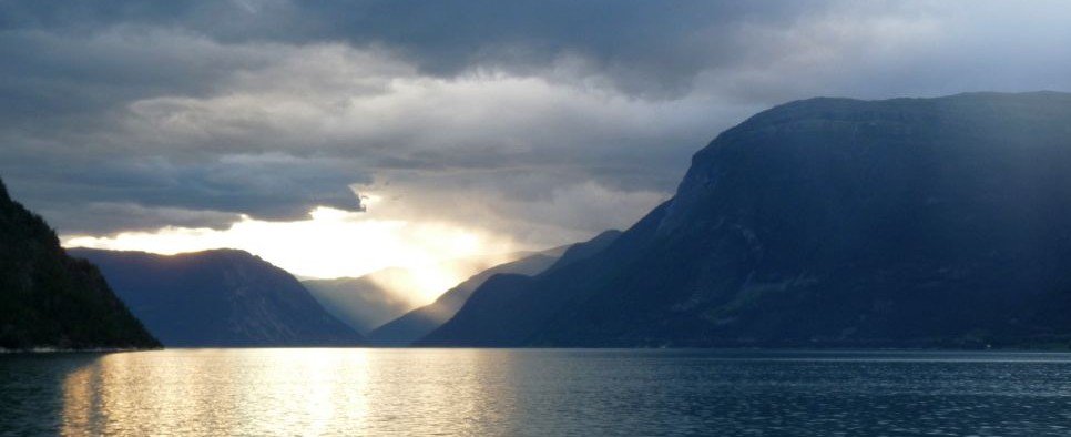 Jezioro w Norwegii